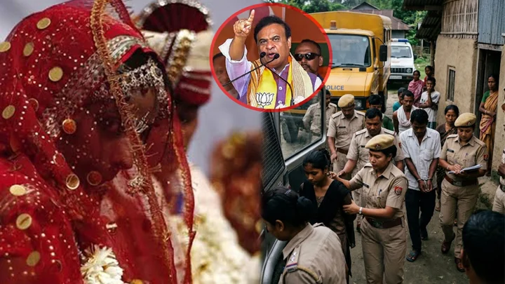 আসামকে বাল্য বিবাহমুক্ত করার ঘোষণা, অভিযানে ৫ শতাধিক গ্রেপ্তার