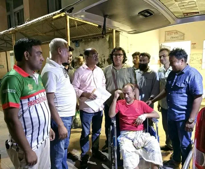 হৃদরোগে আক্রান্ত চুয়াডাঙ্গার সিনিয়র সাংবাদিক রাজীব হাসান কচি, ঢাকায় চিকিৎসাধীন