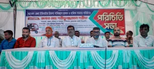 চুয়াডাঙ্গায় ইজিবাইক-রিকশা ও পাখিভ্যান চালক-মালিক সমিতির সভা